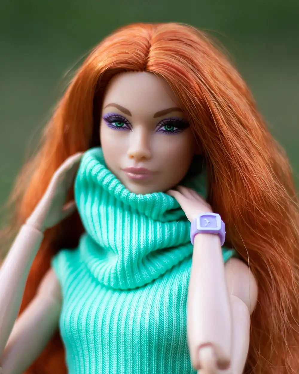 Portrait of Barbie Looks Original, Red #11