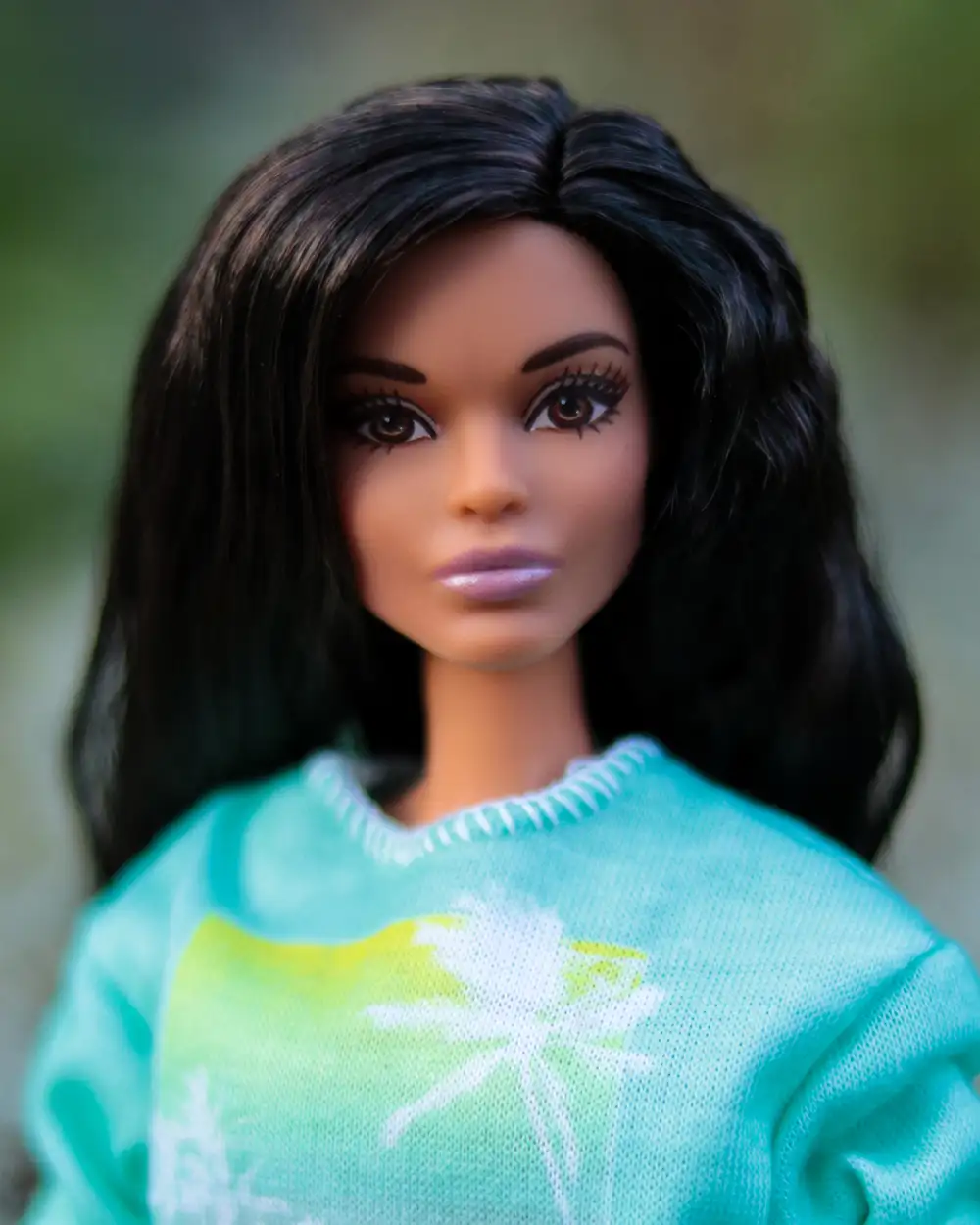Portrait of Holiday Barbie Claudette